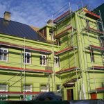 Fasado siltinimas, Fasado renovacija, pastolių nuoma