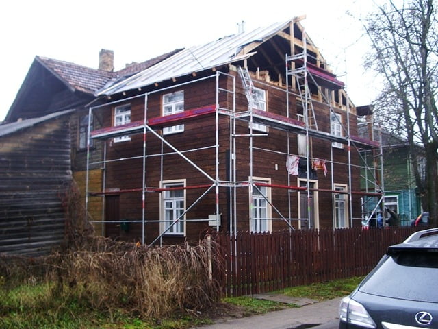 Medinio namo renovaciją