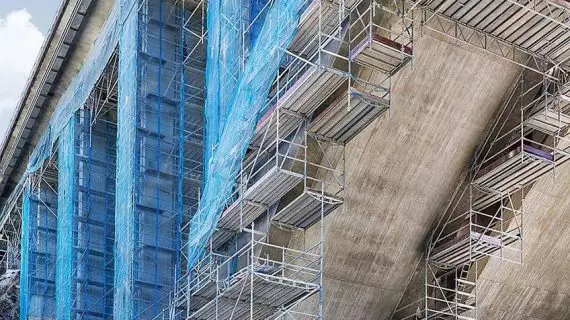 Modulinių pastolių elementai