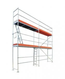 Fasadiniai universalūs pastoliai 39,60 m2 (9,00m x 4,40m) S